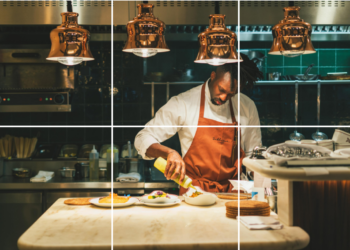 Chef Isaac Kumi, a captivating fusion of culinary